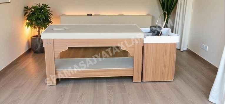 Beyaz Kafa Masaj Yatağı